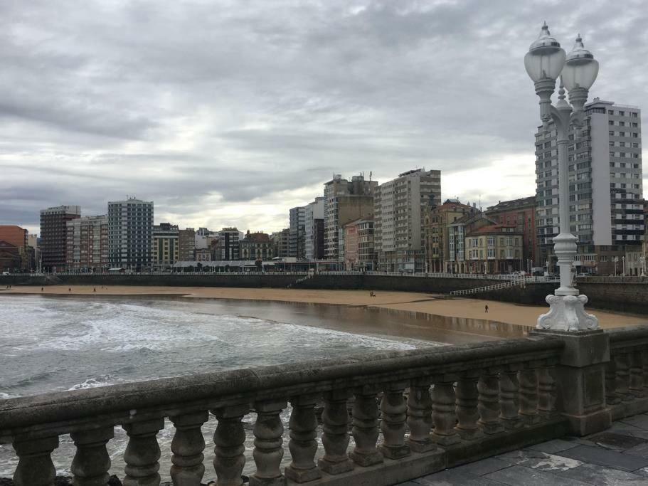 Ferienwohnung Apartamento Nautico Gijón Exterior foto